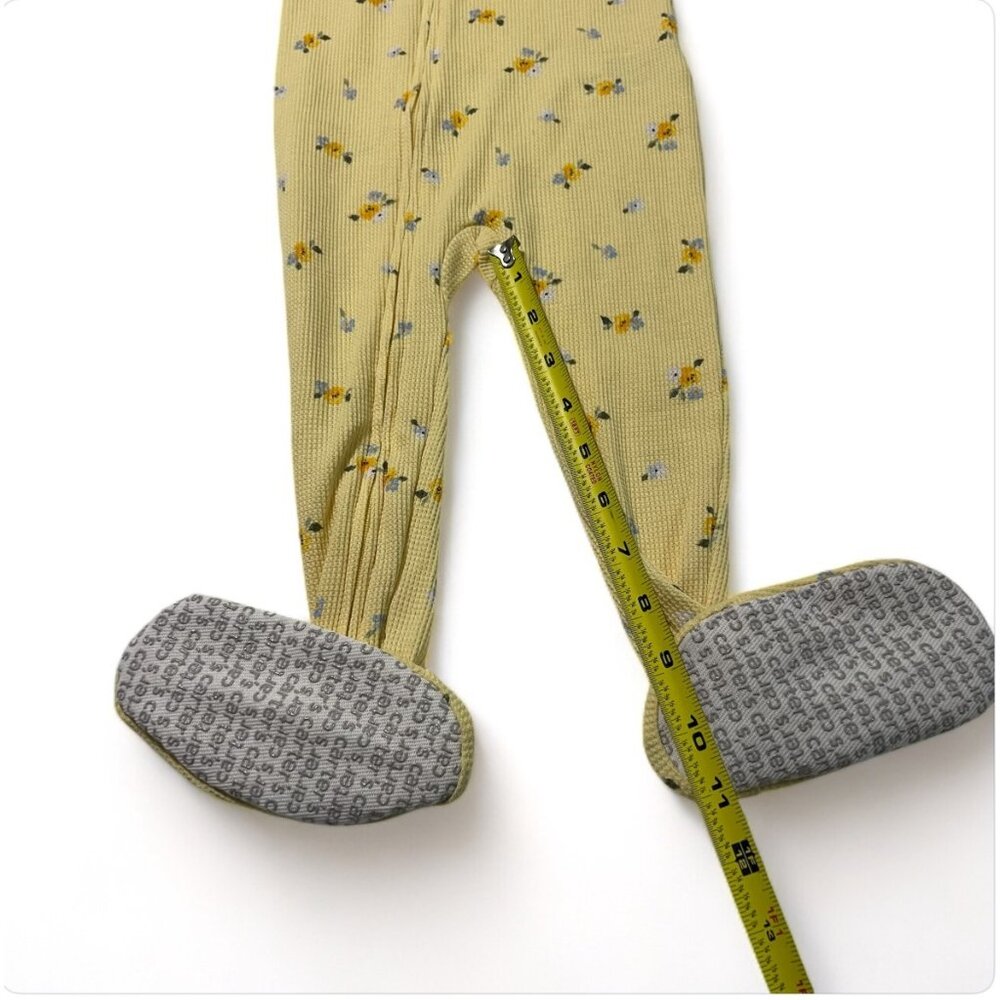 Baby Girl (24M) Carters(R) 1pc. Floral Textured Sleeper | New - Picture 5 of 7
